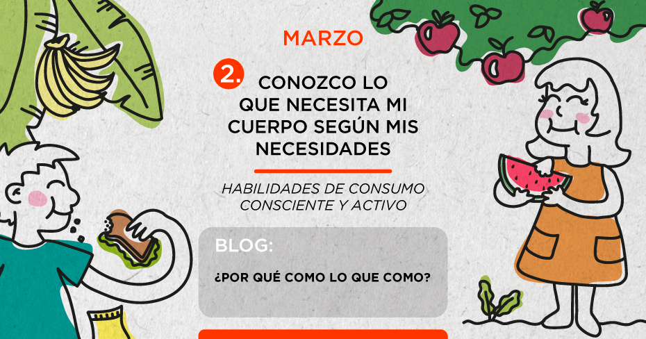 Conozco lo que necesita mi cuerpo según mis necesidades