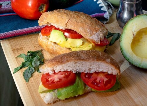 sandwich de palta