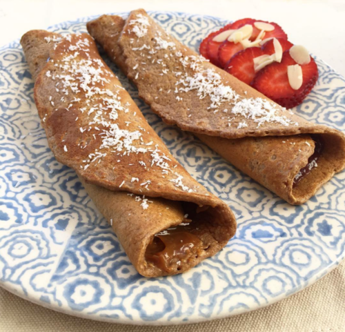 panqueques de quinua