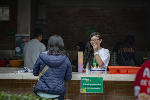 La estación de lavado en el festival 2024