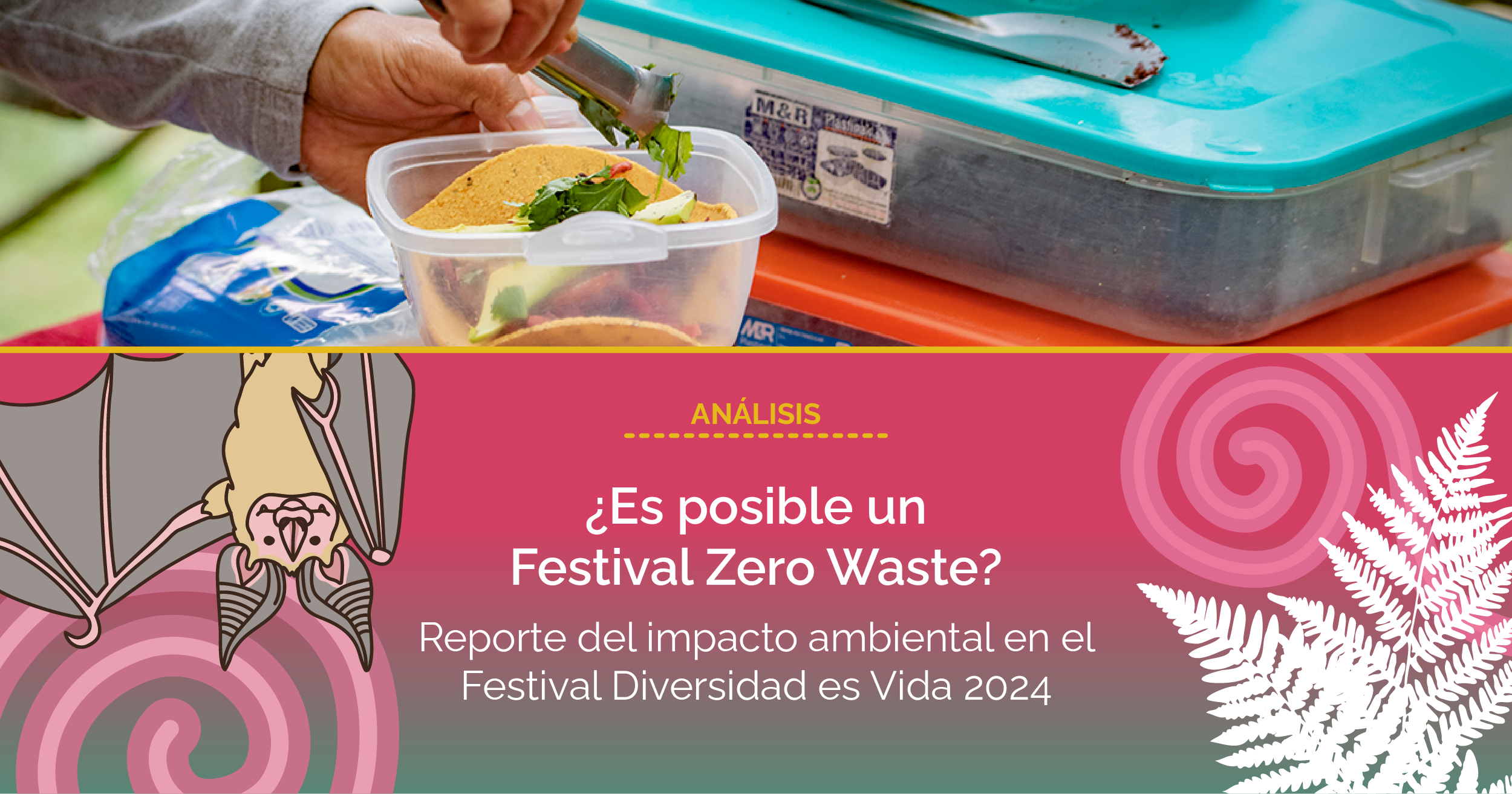 Es posible un Festival Zero Waste reporte ambiental del Festival Diversidad es vida 2024