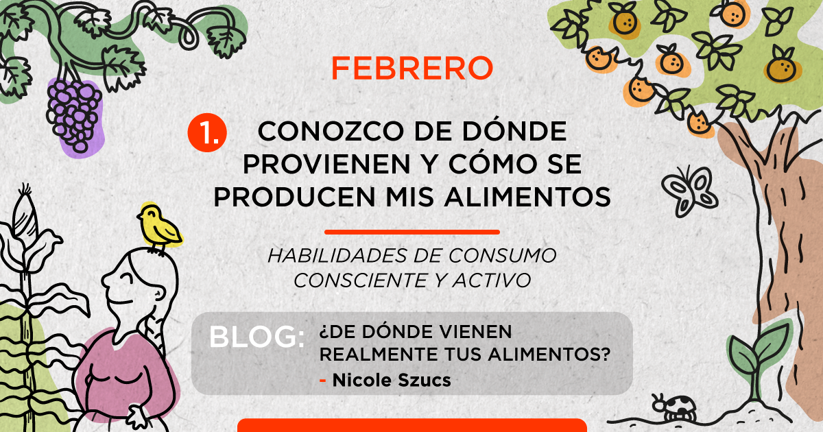 ¿De dónde vienen realmente tus alimentos?